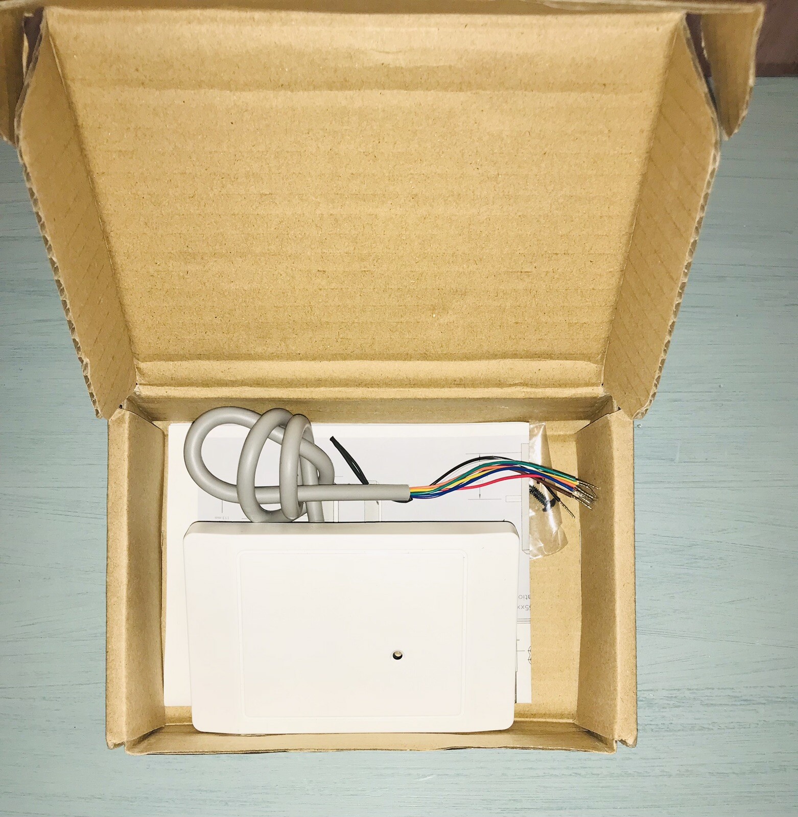 HID PROX THINLINE II WALL SWITCH READER MODEL TL-5395 (WHITE) - NEW OPEN BOX