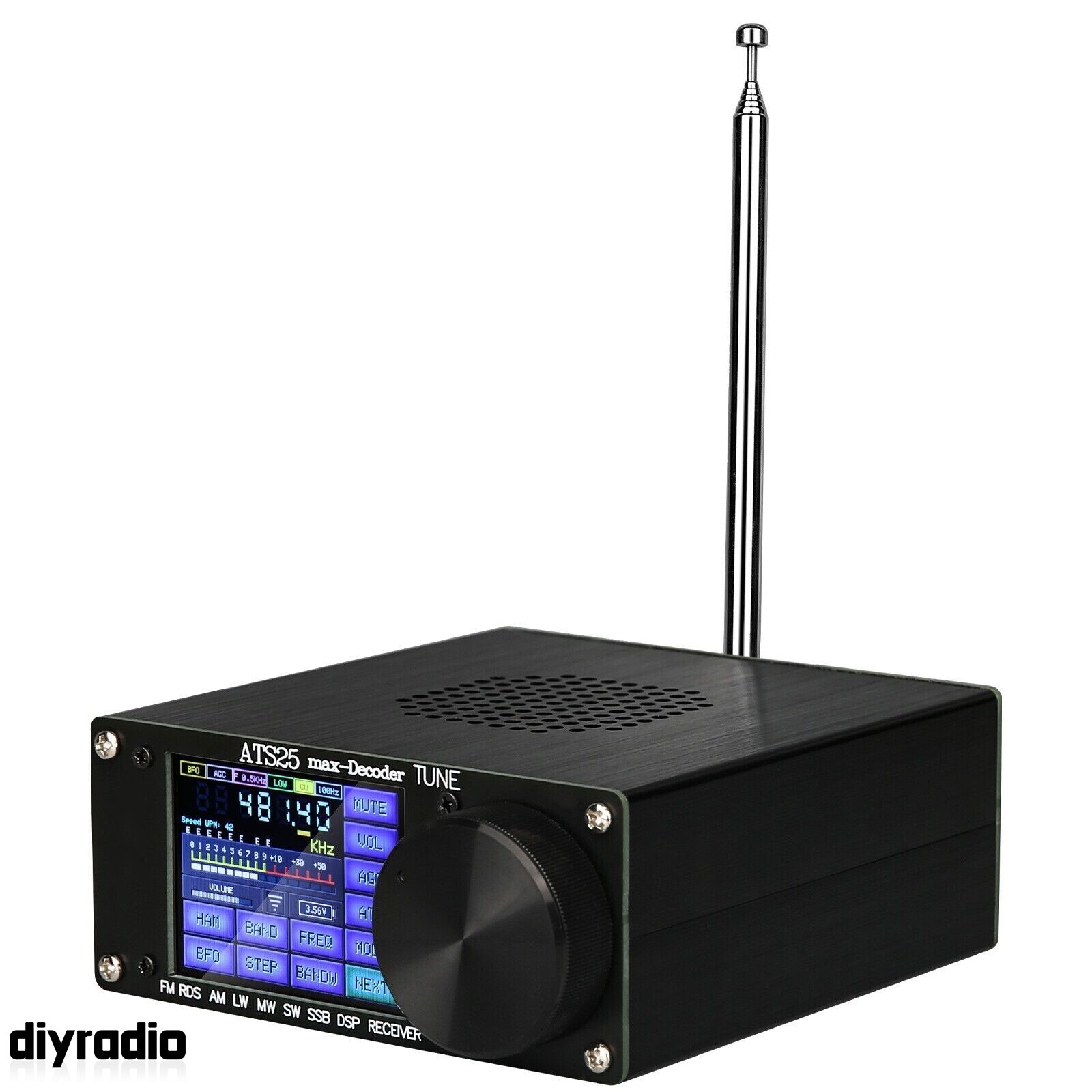 HamGeek ATS25max-Decoder Si4732 Full Band Radio Receiver DSP SW +Activation Code