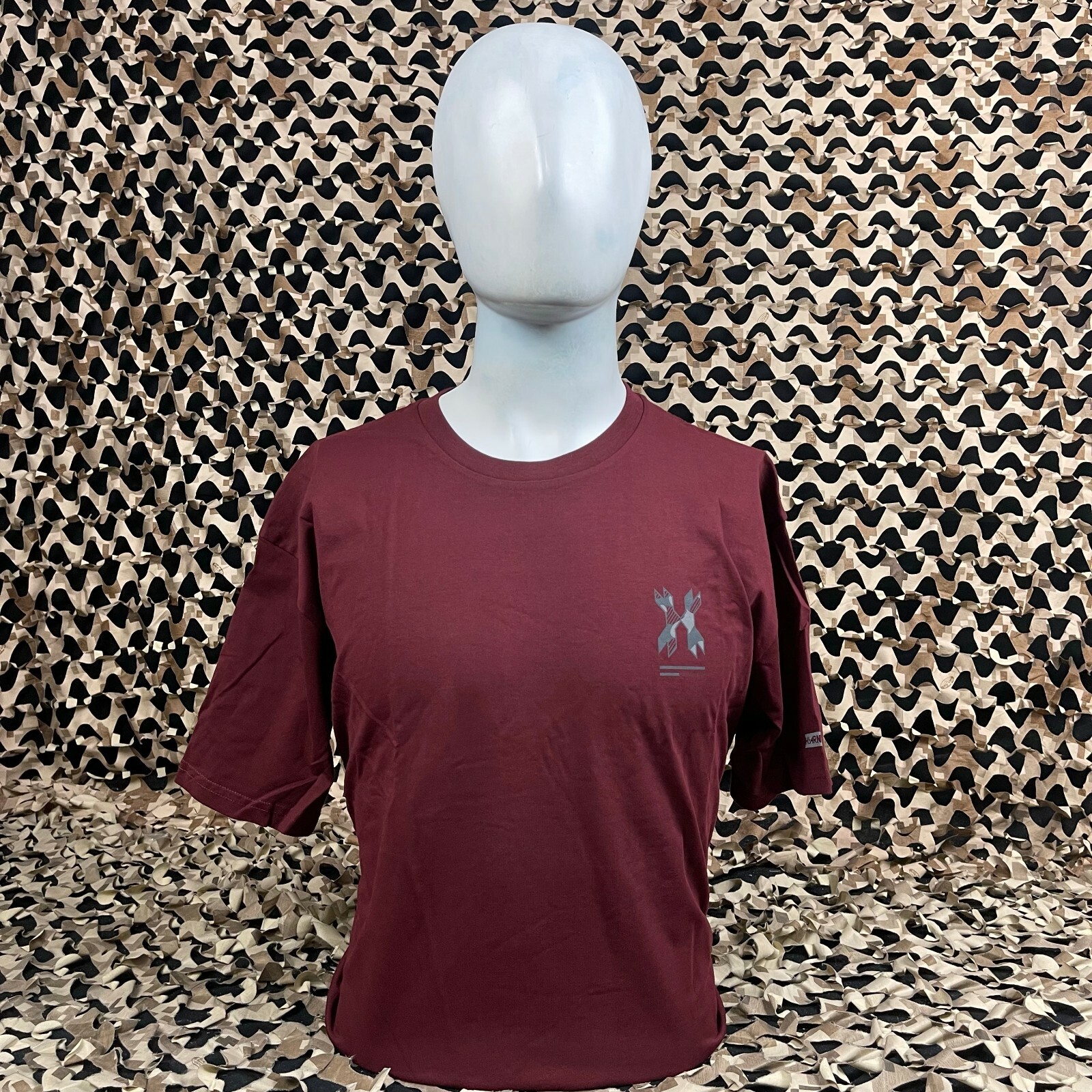 NEW HK Army Storm Paintball T-Shirt - Burgundy - X-Large