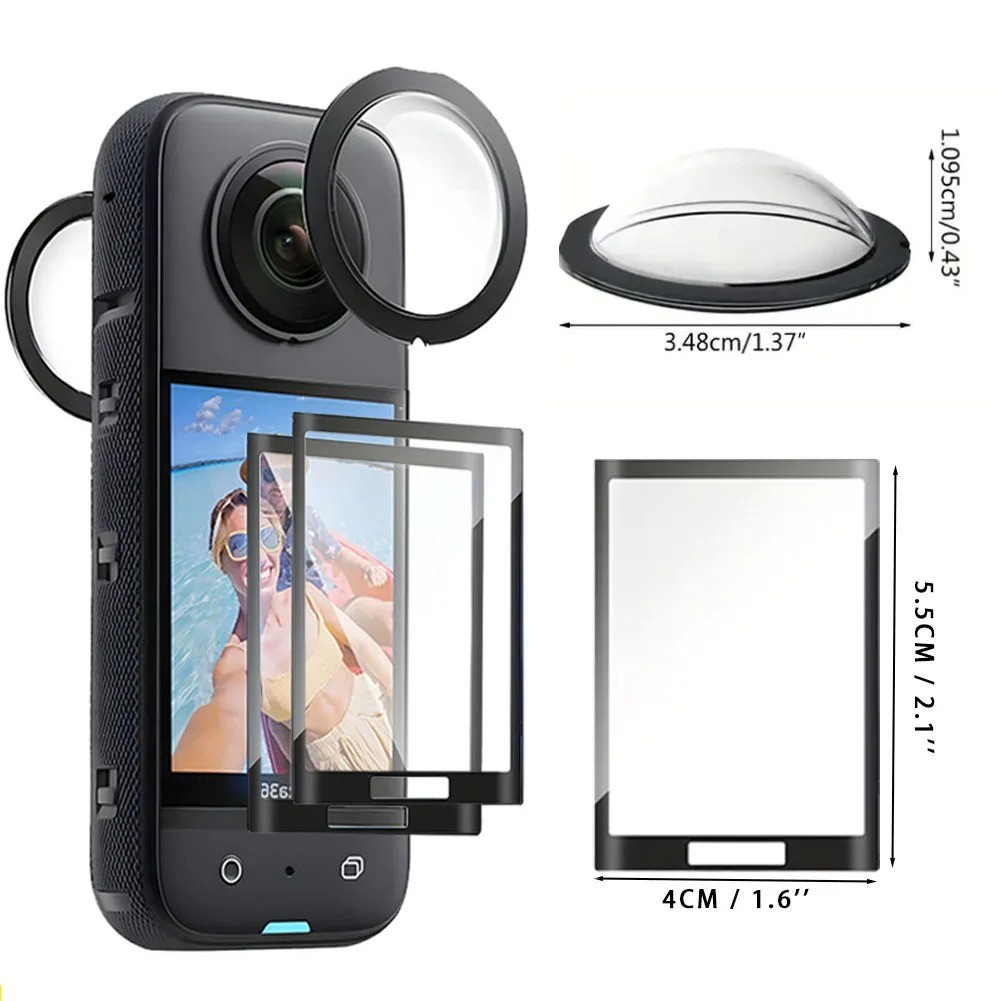 Insta360 X3 Protective Kit Screen Protector & Lens Guard Accessories