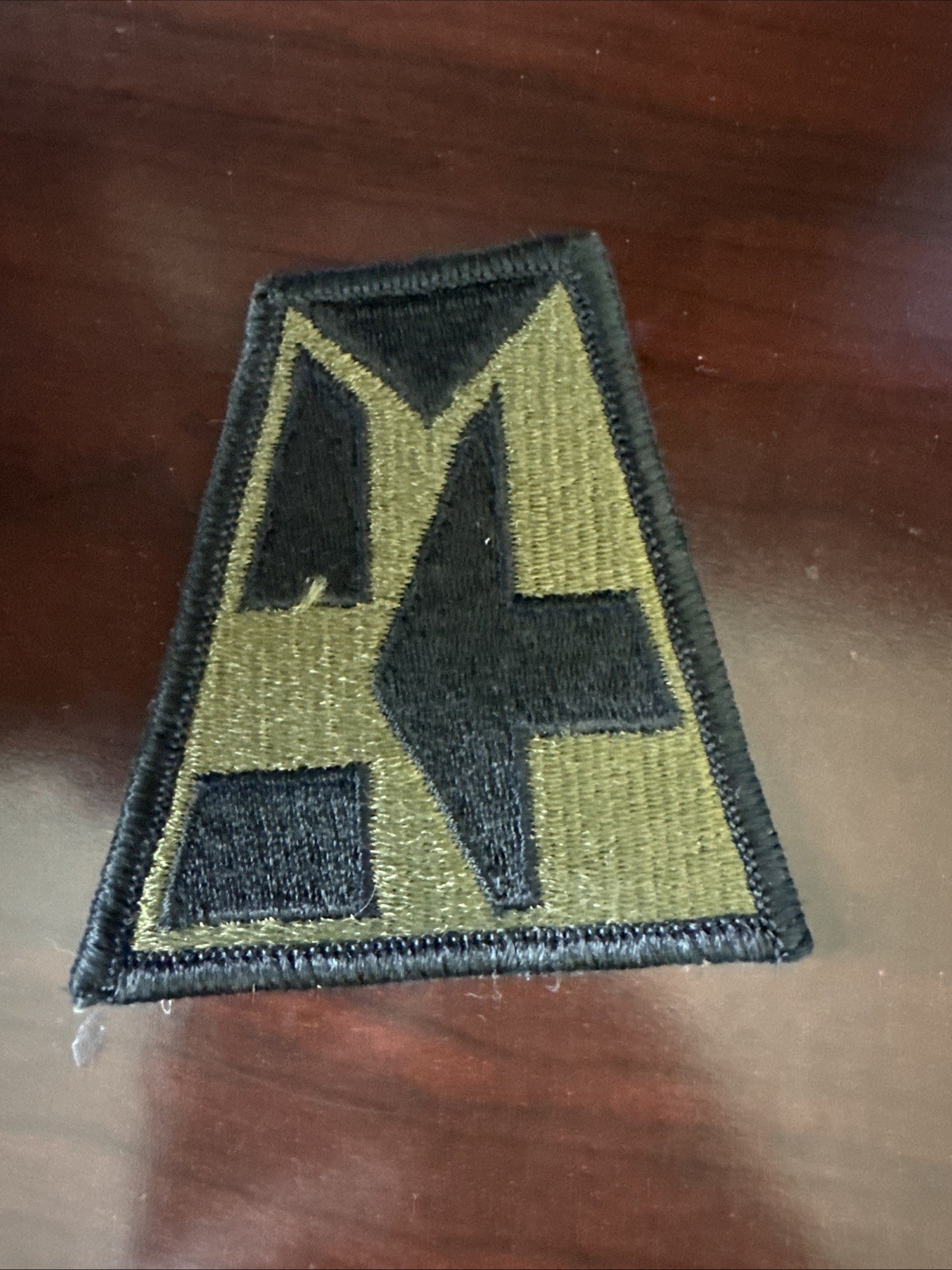 112th Medical Brigade Subdued U.S. Army Shoulder Patch