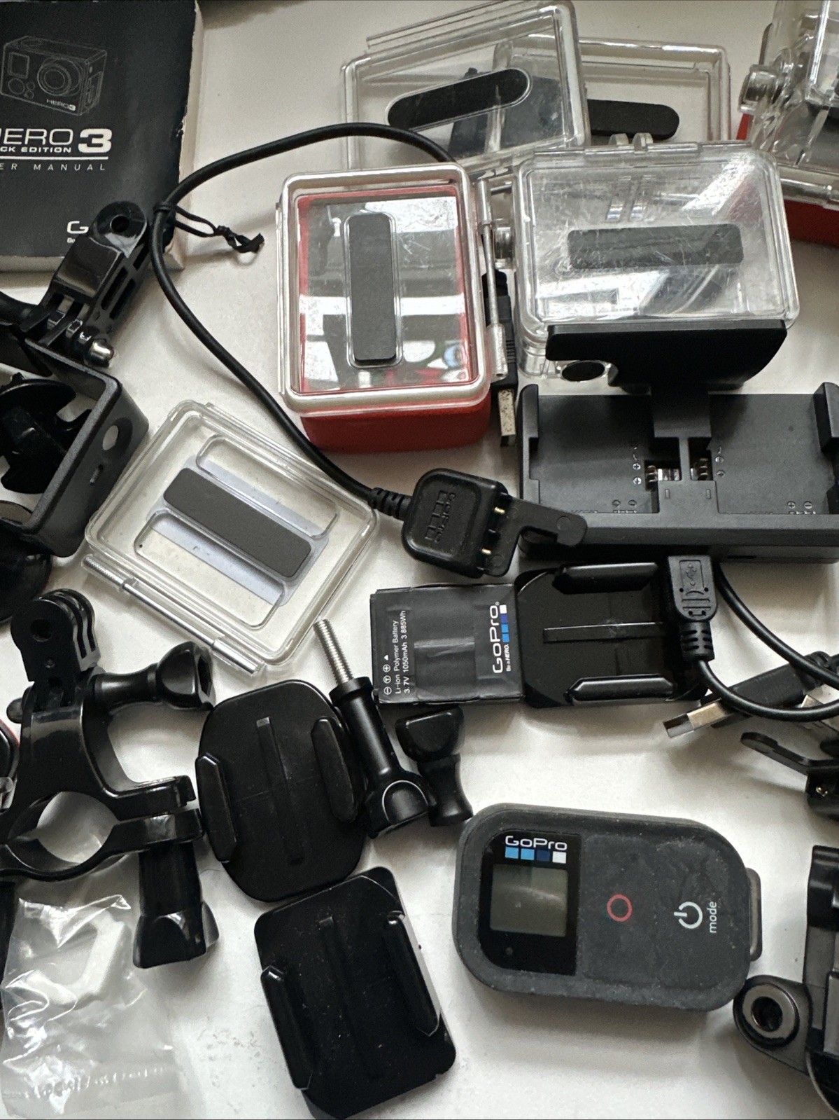 Go Pro Misc Accessories Lot