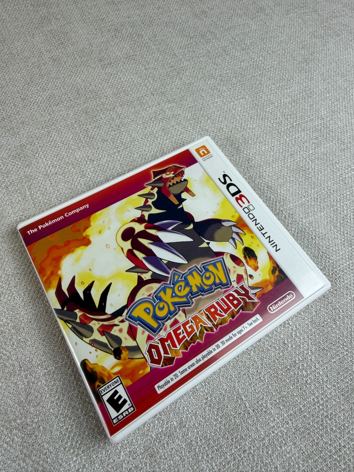 Pokemon Omega Ruby (Nintendo 3DS) Case and Insert ONLY - NO GAME