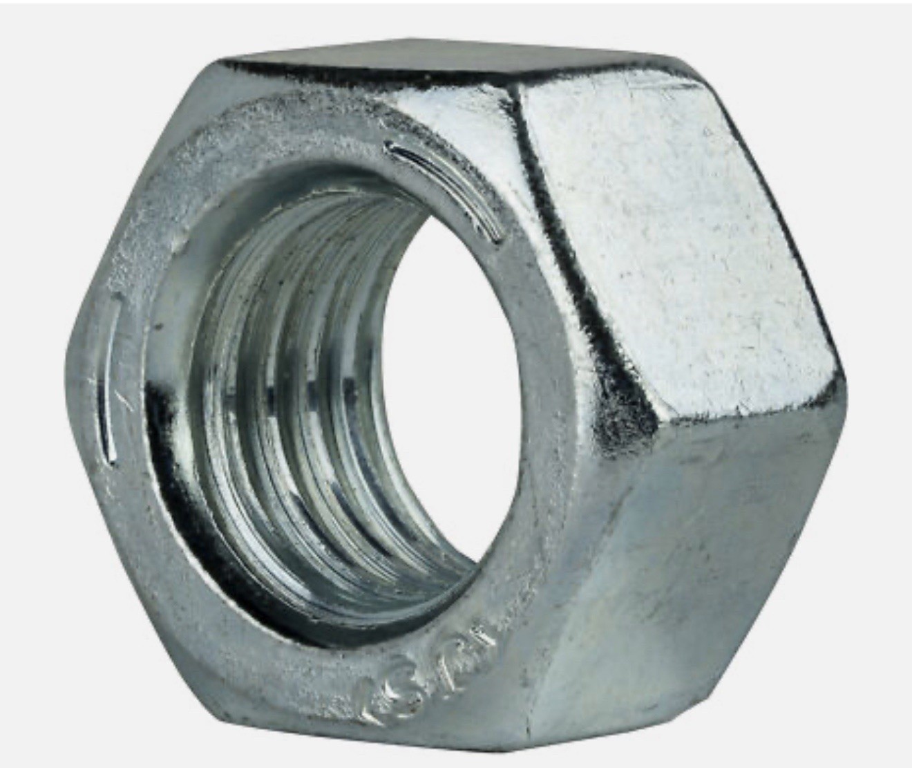 10 Piece HEAVY DUTY 3/4" Galv. Hex Nuts 3/4-10 Thread **SHIPS FREE**