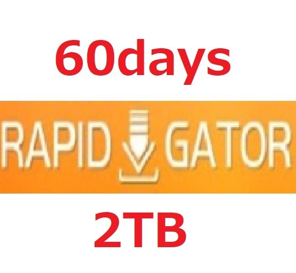 Rapidgator 60days 2TB