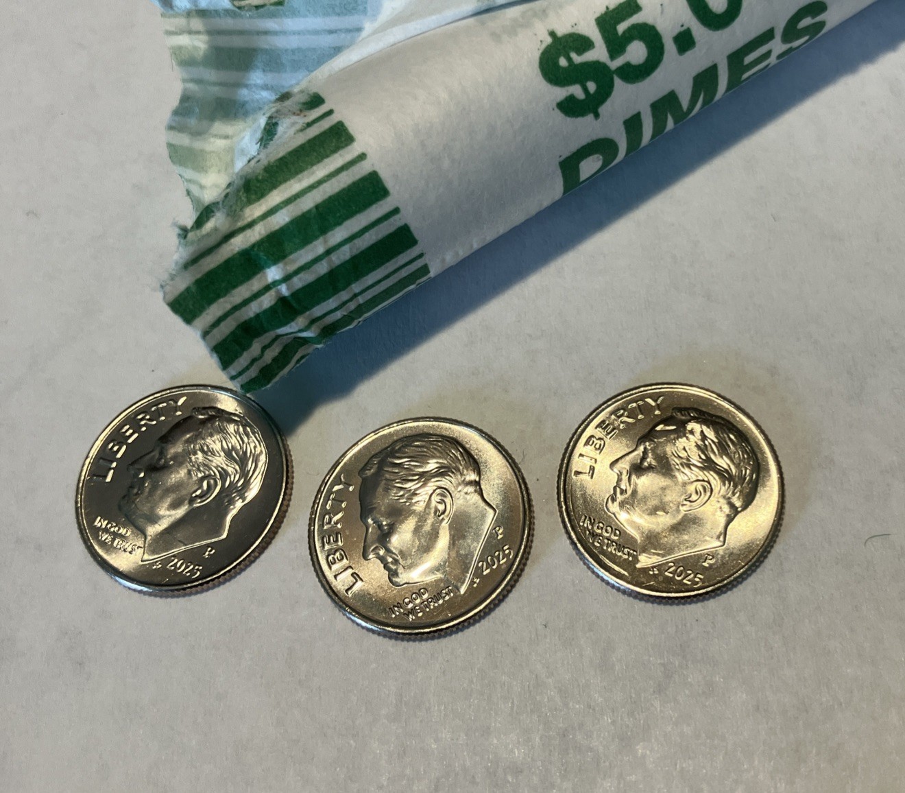 2025-P Roosevelt Dime - Uncirculated