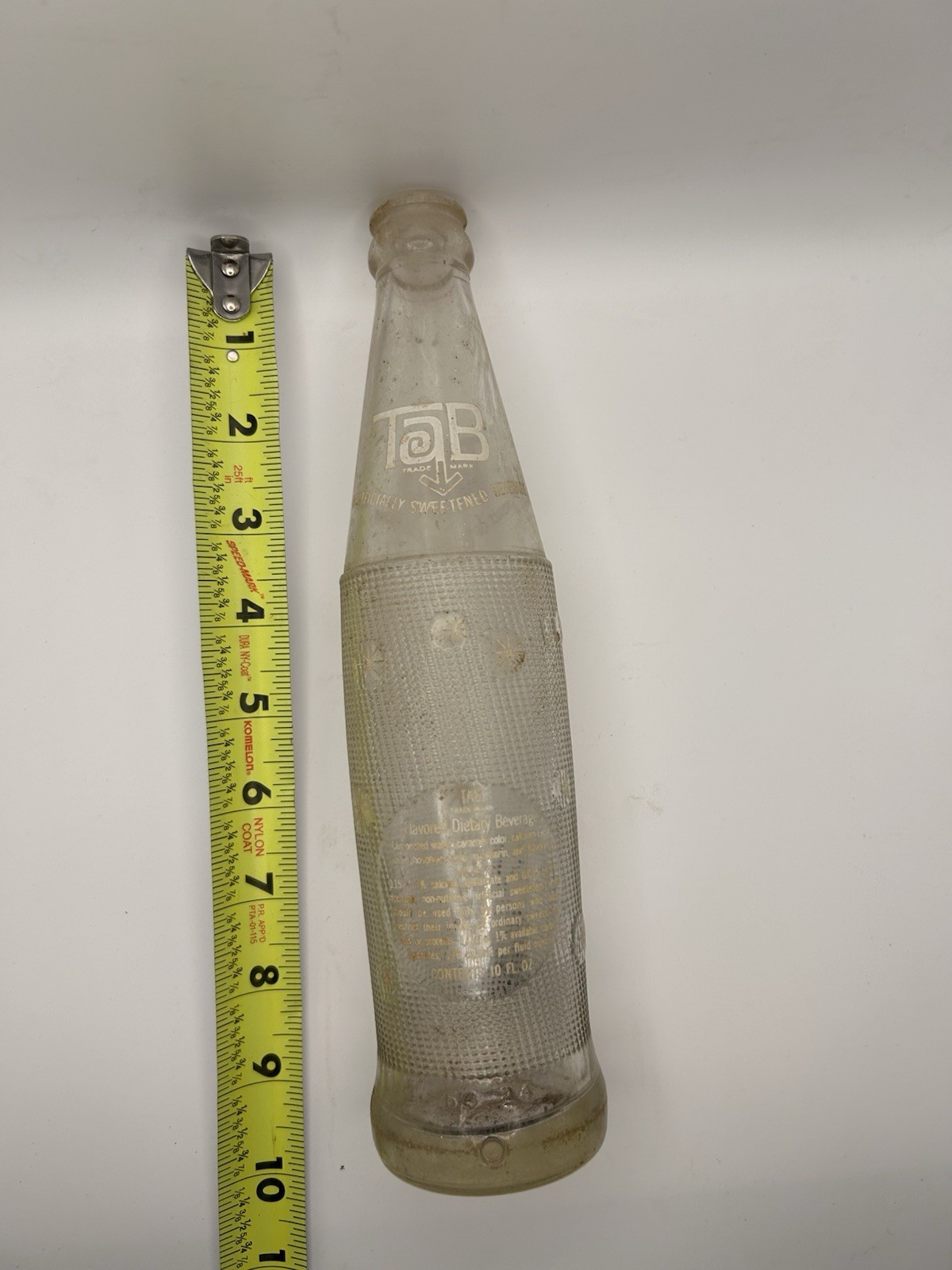 Vintage Glass Tab And Diet Rite Bottles