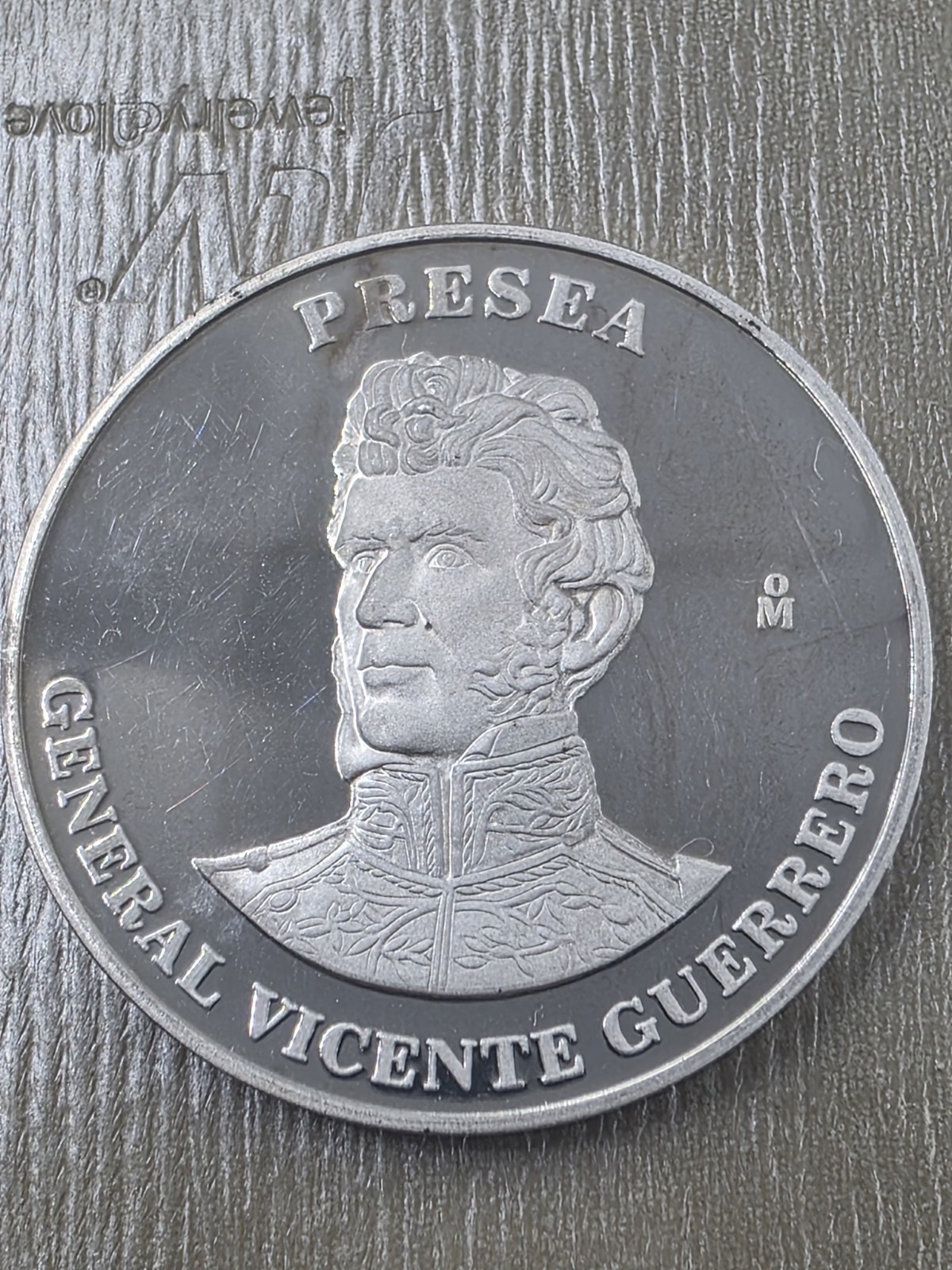 MEXICO Silver Medal General Vicente Guerrero 2018 Proof