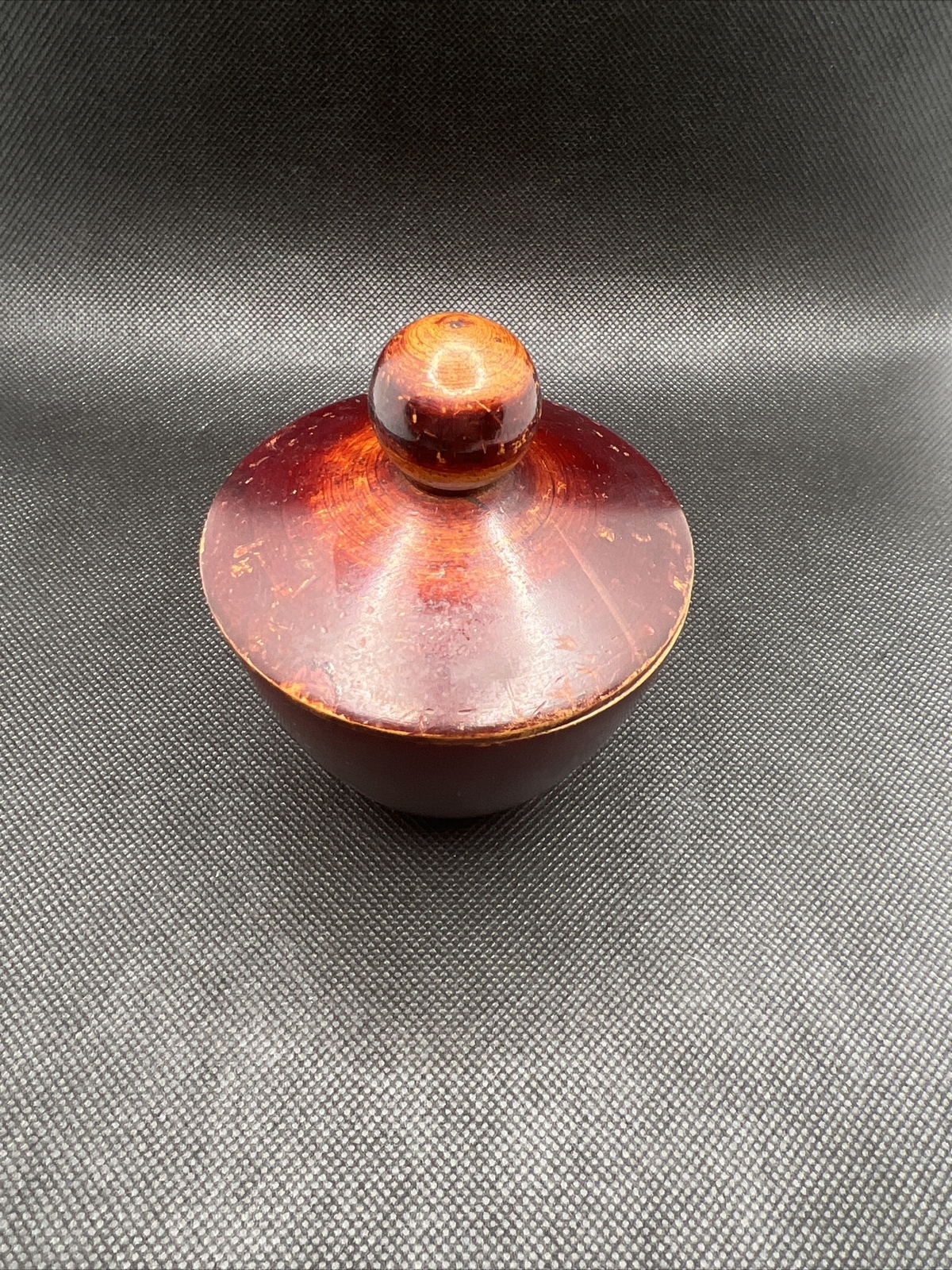 Hand Turned Wooden Tricket Box