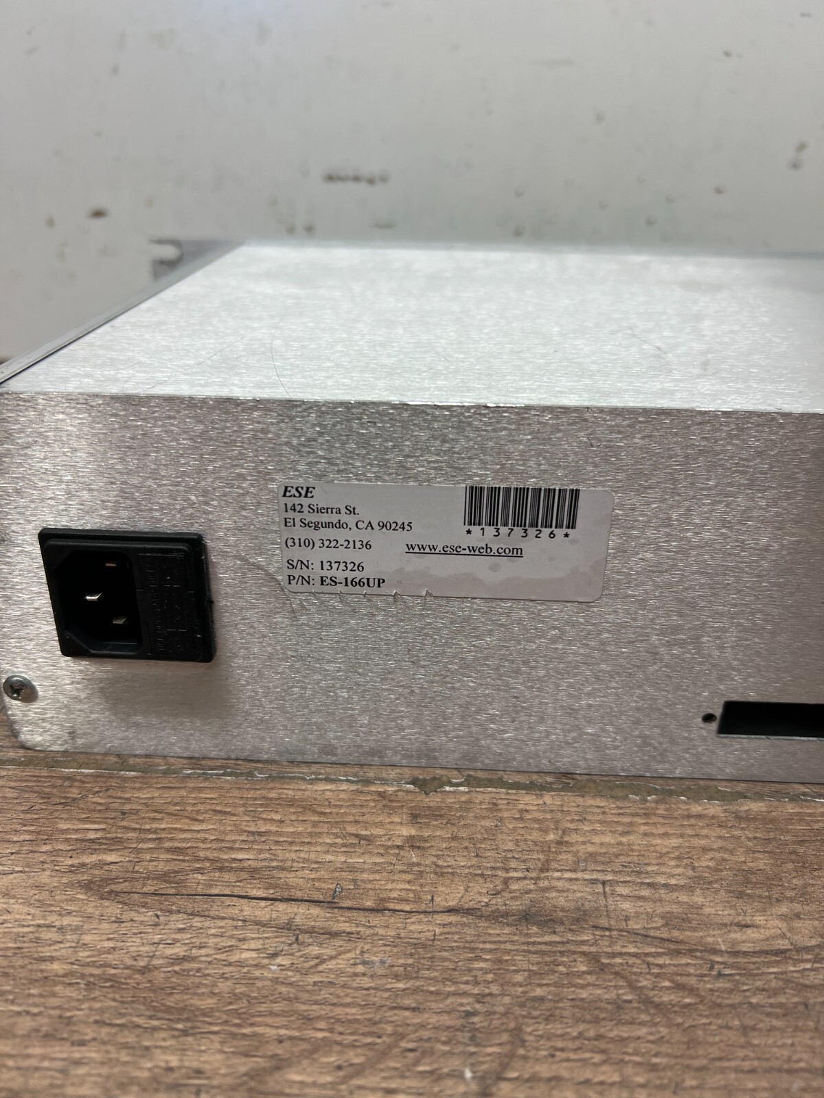 ESE ES-166UP Time Code Device