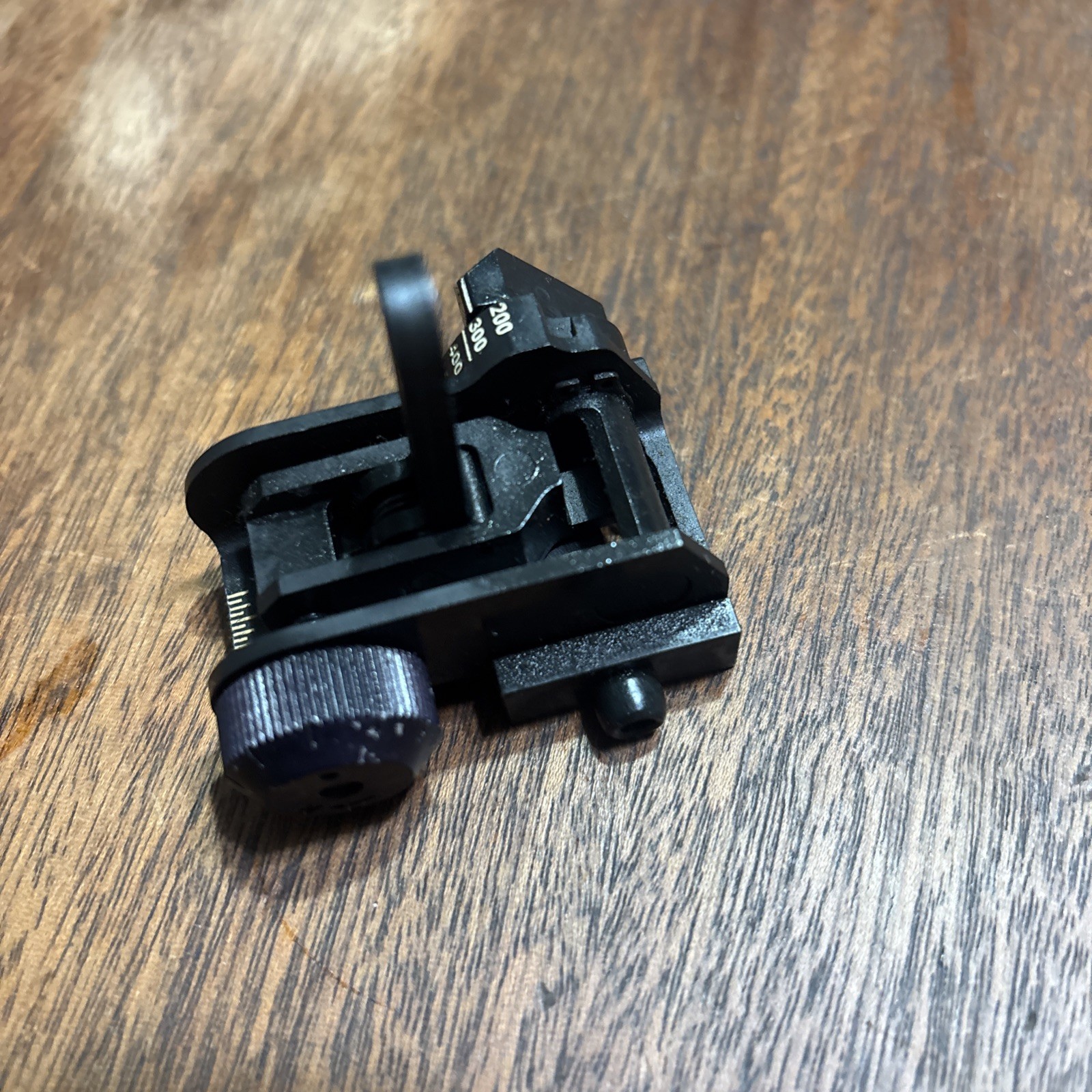 US Army Matech Rear Sight Flip Up Iron