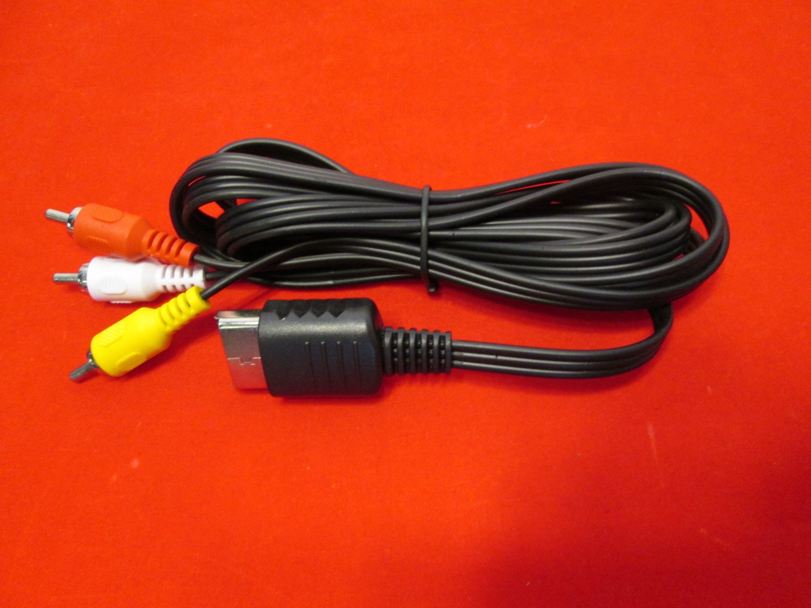 Standard AV Audio Video Composite Cable For Sega Dreamcast Very Good 3769