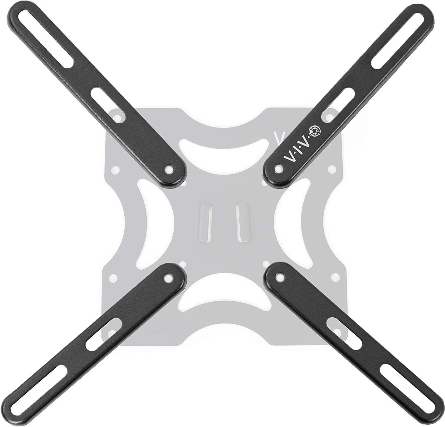 VIVO Steel VESA Extension Mount Adapter Brackets for Screens 32 to 55 Inch LCD L