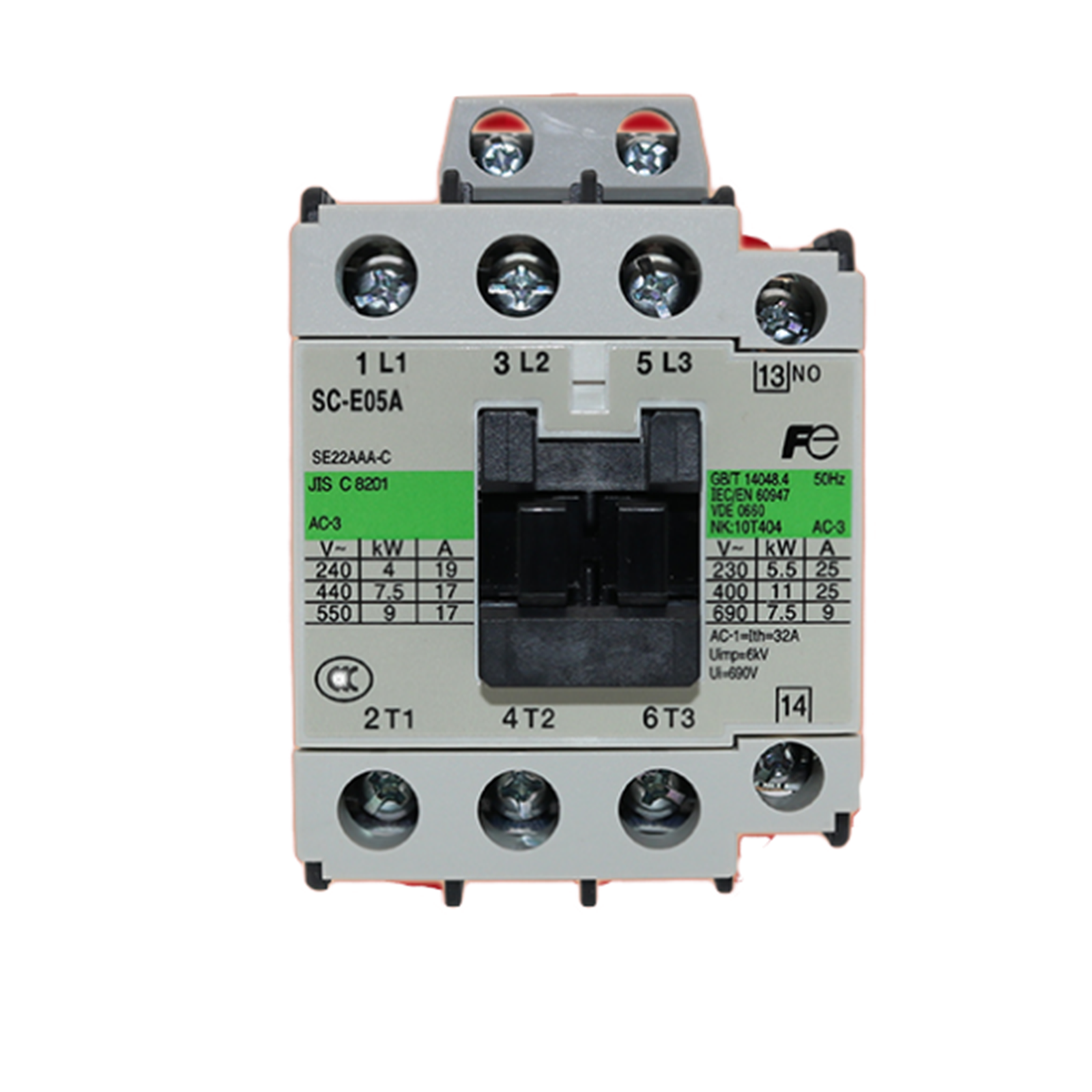 FUJI SC-E05A Contactor AC 380V New 1PCS
