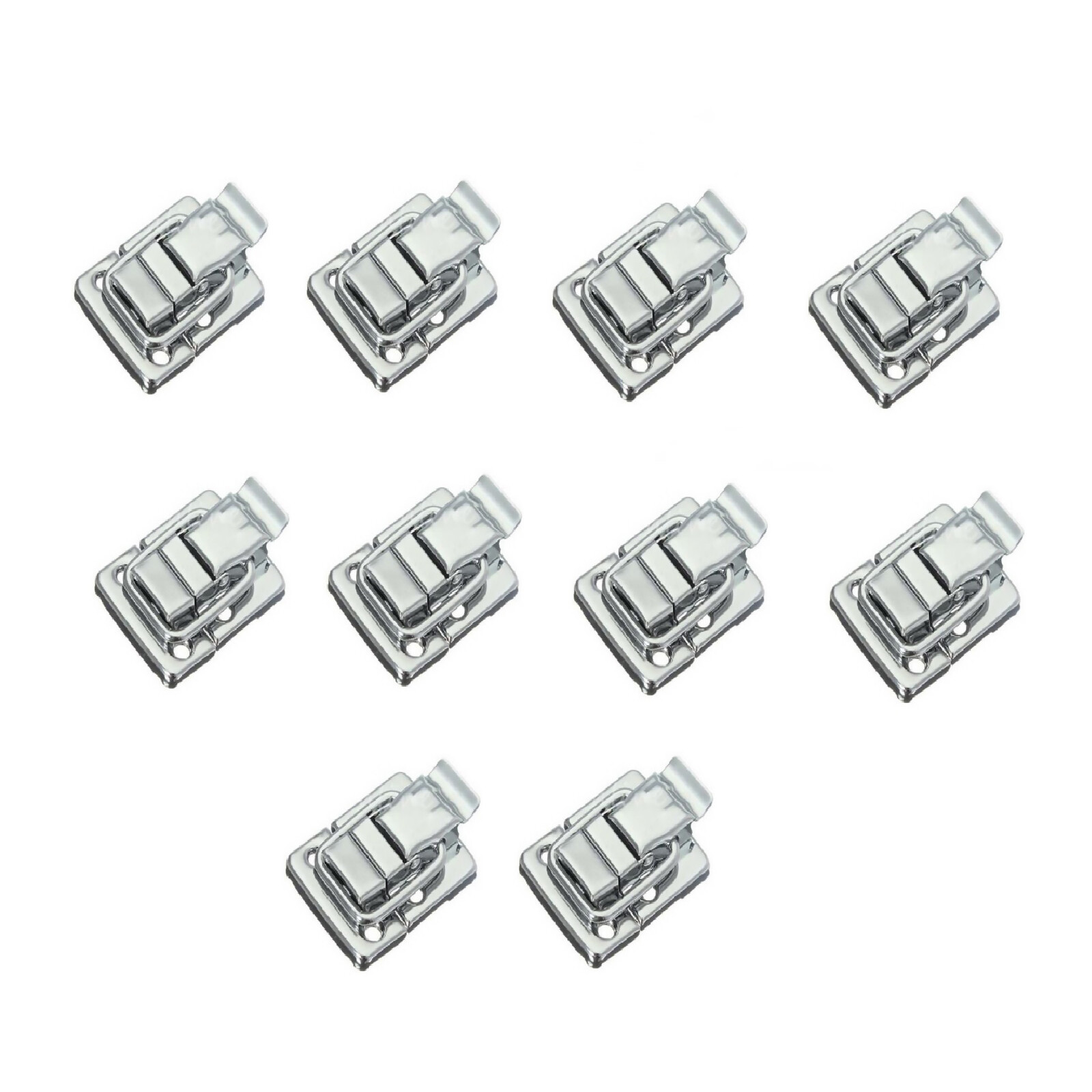 10x DIY Fastener Toggle Latch Catch Chest Case Suitcase Chests Trunk Lock Boxes
