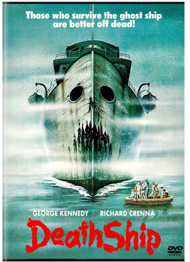 DEATH SHIP  1980 DVD Horror Thriller WIDESCREEN  George Kennedy  Richard Crenna
