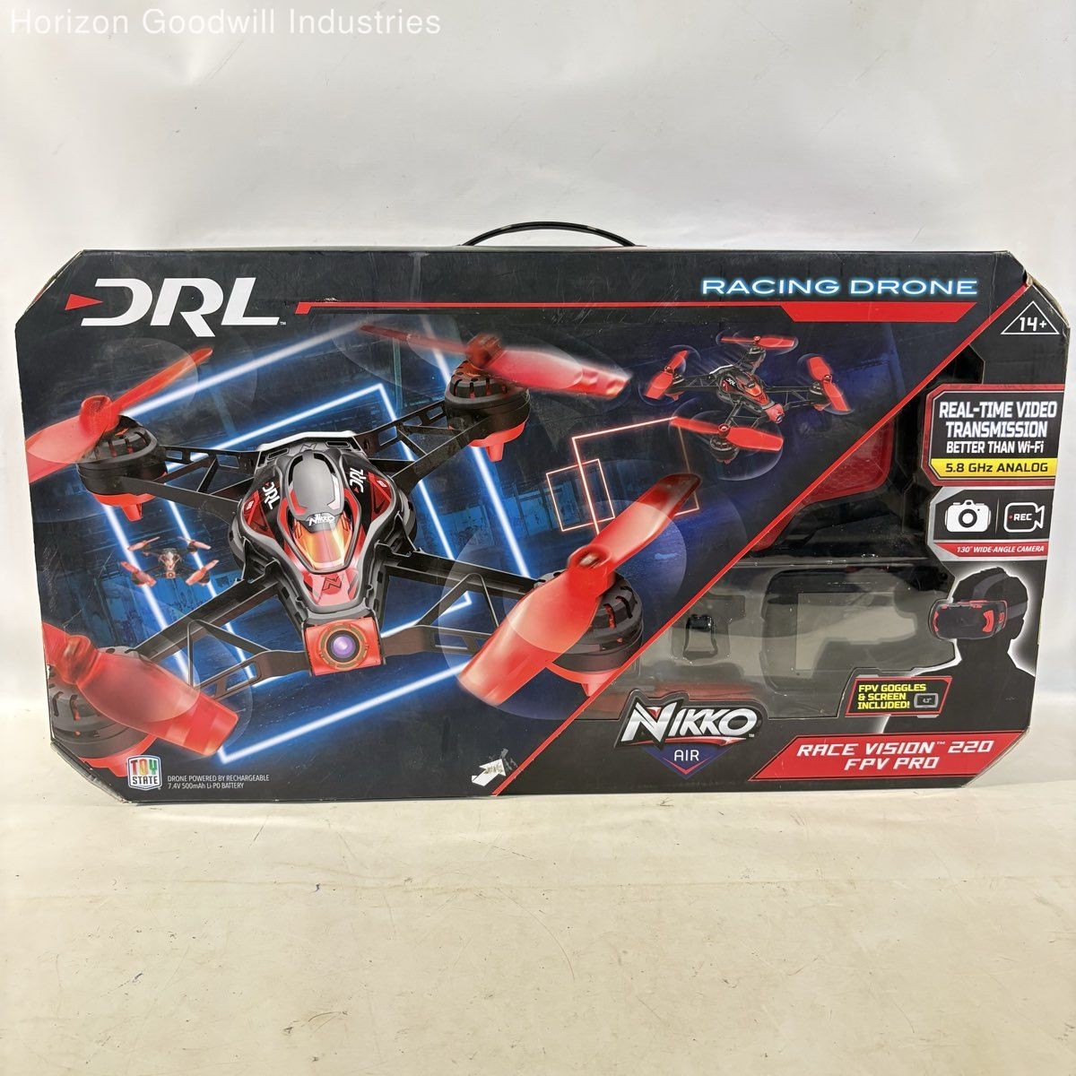 DRL Racing Drone Nikko Air Race Vision 220 FPV Pro RC NIB New Open Box IOB