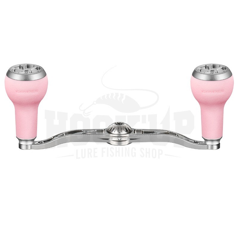 Gomexus Manivelle Alu Grise de 120mm pour Shimano Daiwa Abu Garcia