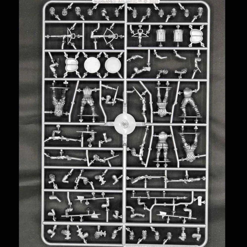 Wargames Atlantic Conquistador Sprue - x6 28mm Infantry