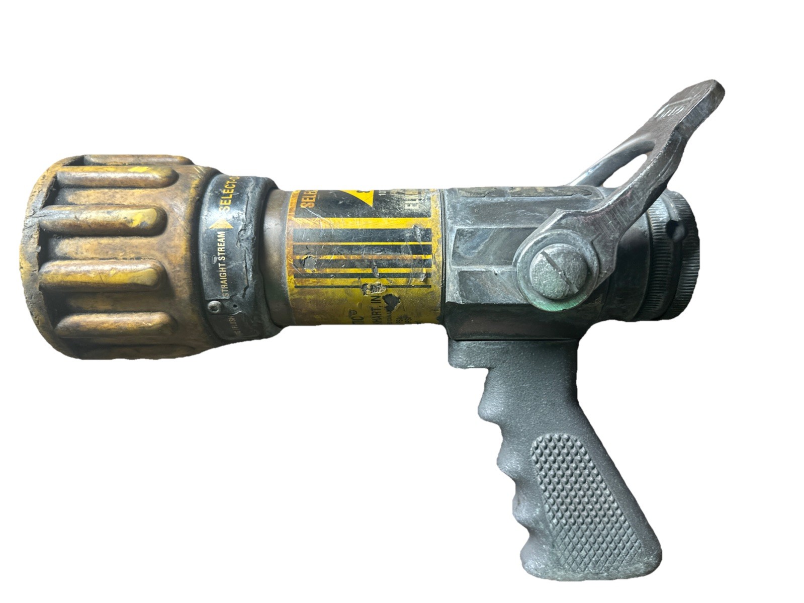 Elkhart Brass Fire Nozzle SM-30FG 1-1/2"  Select-O-Matic, 10-75 GPM  +  Pistol