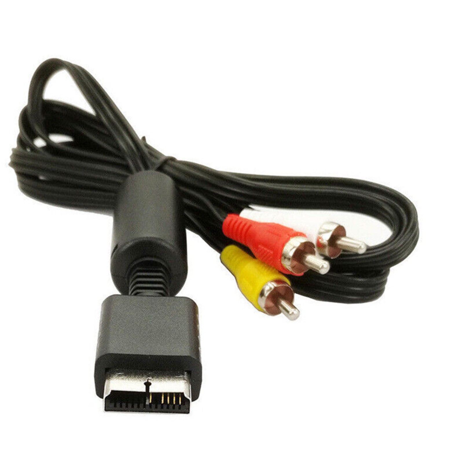 5.9ft RCA AV Audio Video Cable TV Lead For PS1 PS2 PS3 Console HDMI Adapter