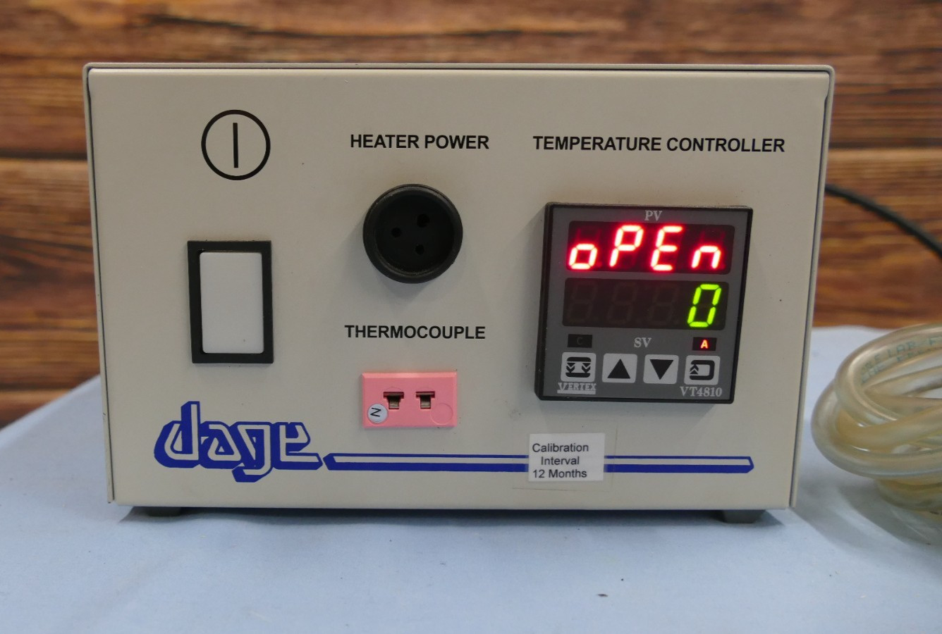Dage 4000 bondtester staging platform platen accessory w/ temperature controller