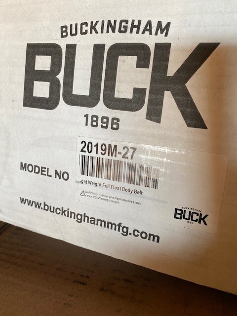 LIGHT WEIGHT FULL FLOAT BODY BELT – 2019M-27 (NEW)