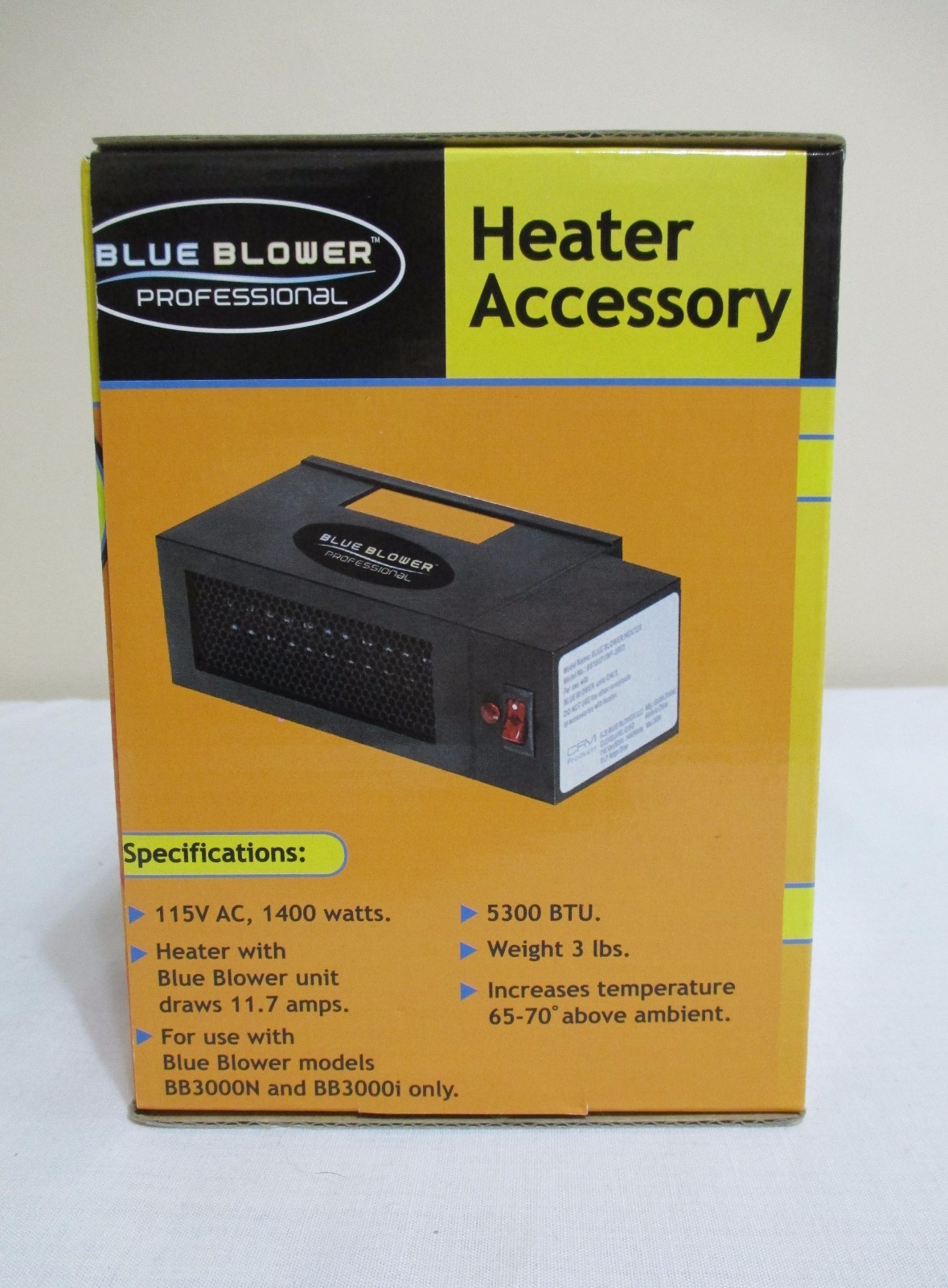 NEW BLUE BLOWER PROFESSIONAL HEATER ACCESSORY ATTACHMENT FITS BB3000N BB3000i