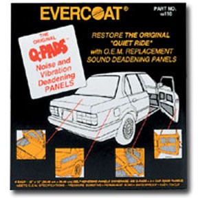 Evercoat Q-Pads, 6-pk FIB-116