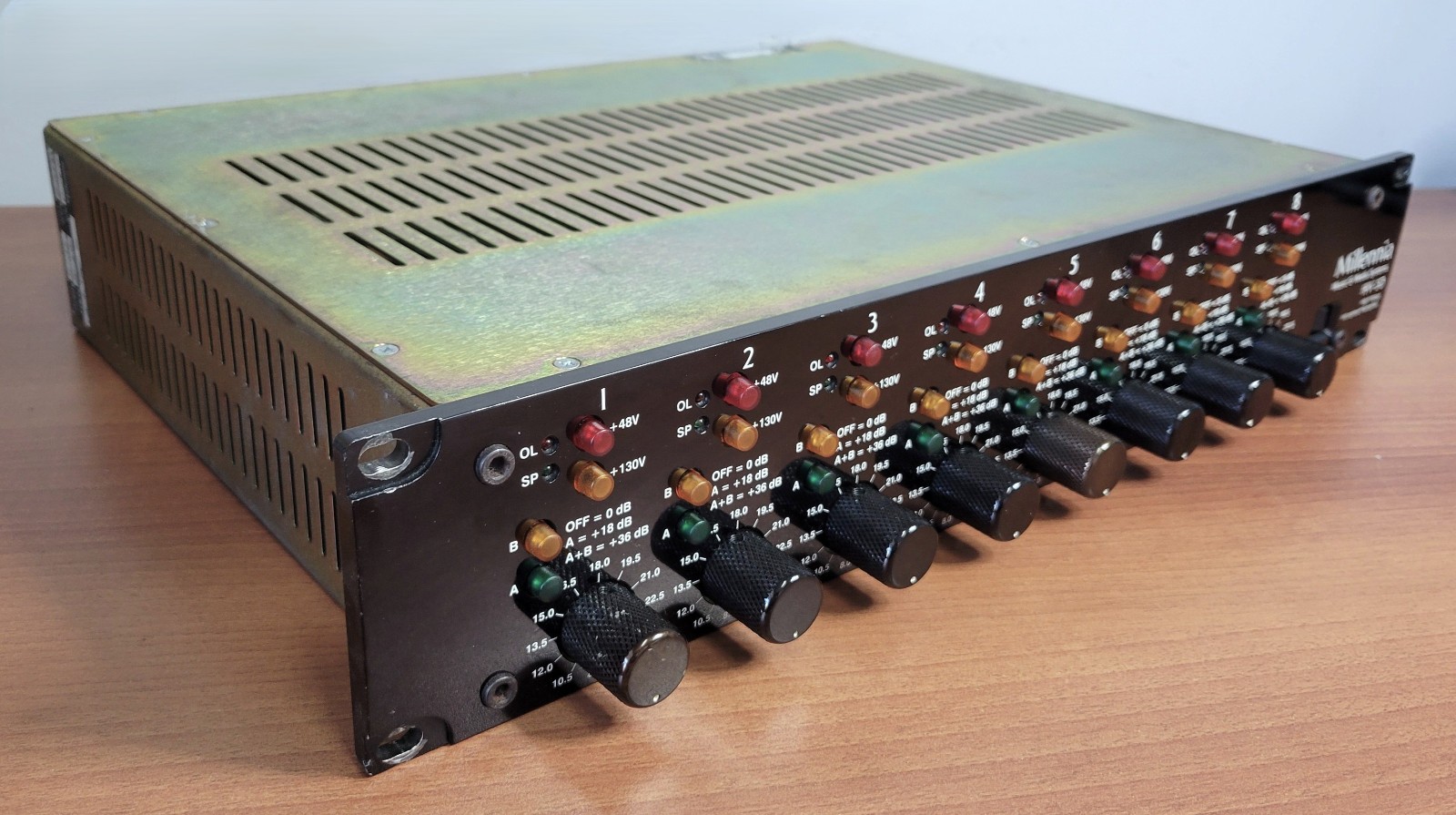 Millennia HV-3D 8-Channel Rack Microphone Preamp 48V-In