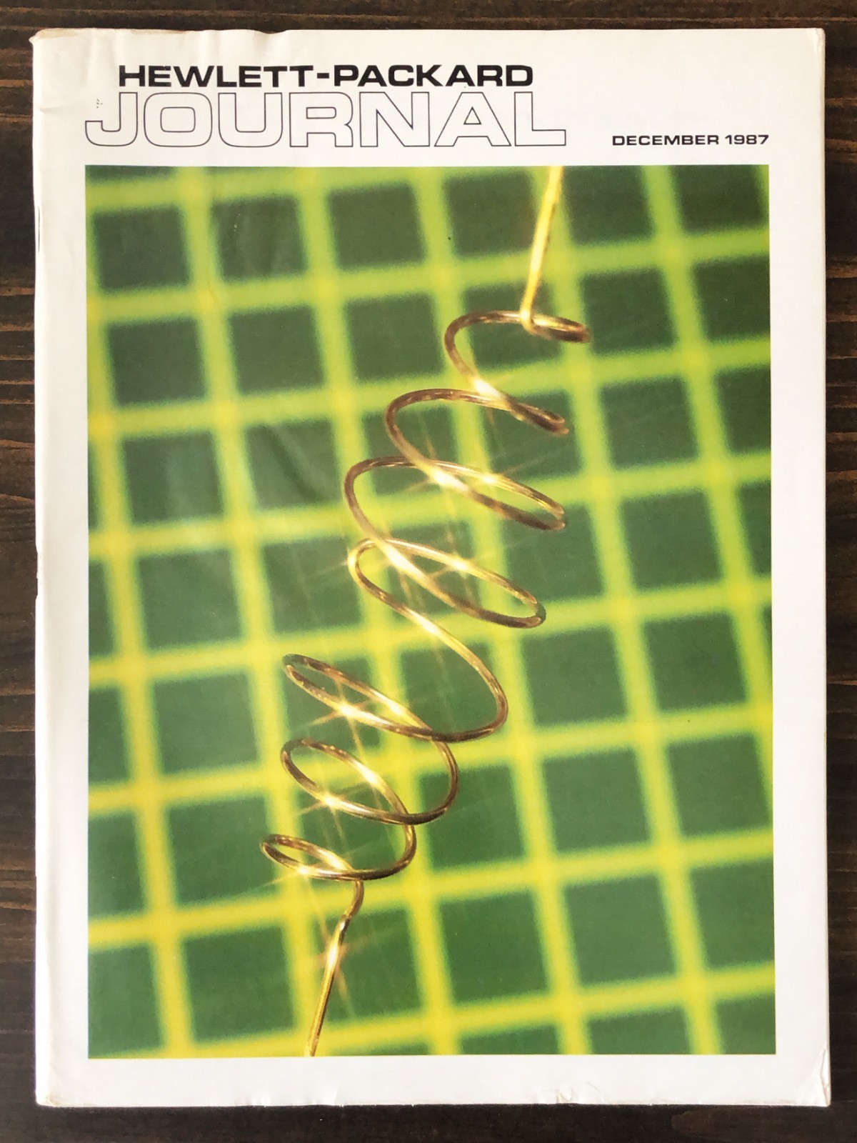 1987 HP Hewlett-Packard Journal Magazine - Vol. 38, No. 11, December