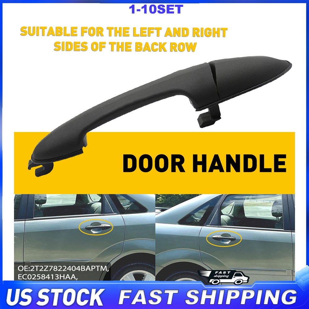 Rear Driver/Passenger Exterior Door Handle FO1310142 For 01-07 Ford Escape 1-10X
