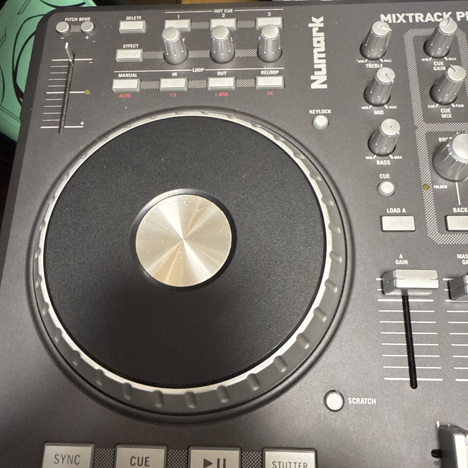 Numark MIXTRACK PRO DJ Controller-Not Tested &No Power Adapter
