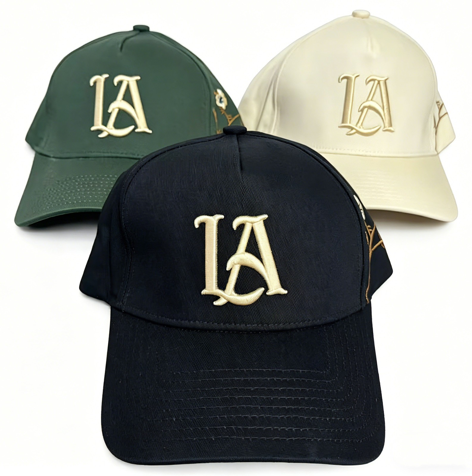 YOUNGLA Adjustable Casual Hat with Customizable Embroidered Pattern Design