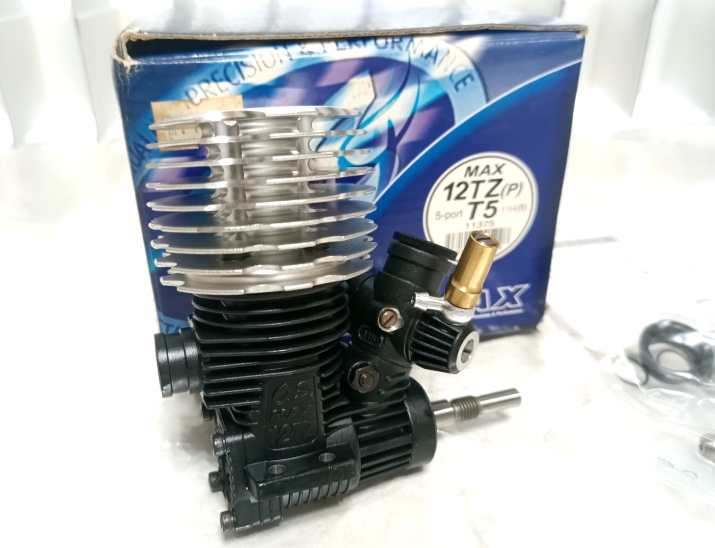 O.S. MAX 12TZ (P) T5 5-Port NIB New Old Stock RC 1/10 Touring Car 11375