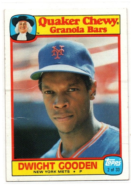 1986 Topps Quaker Granola U-pick Buy two 50% off