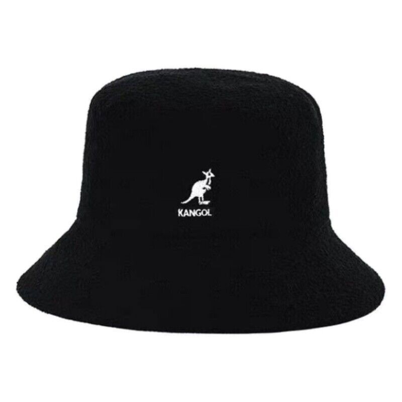 New Kangol Bermuda Casual Bucket Hat Flat Top Knit Hats CapSports Women Men Hat