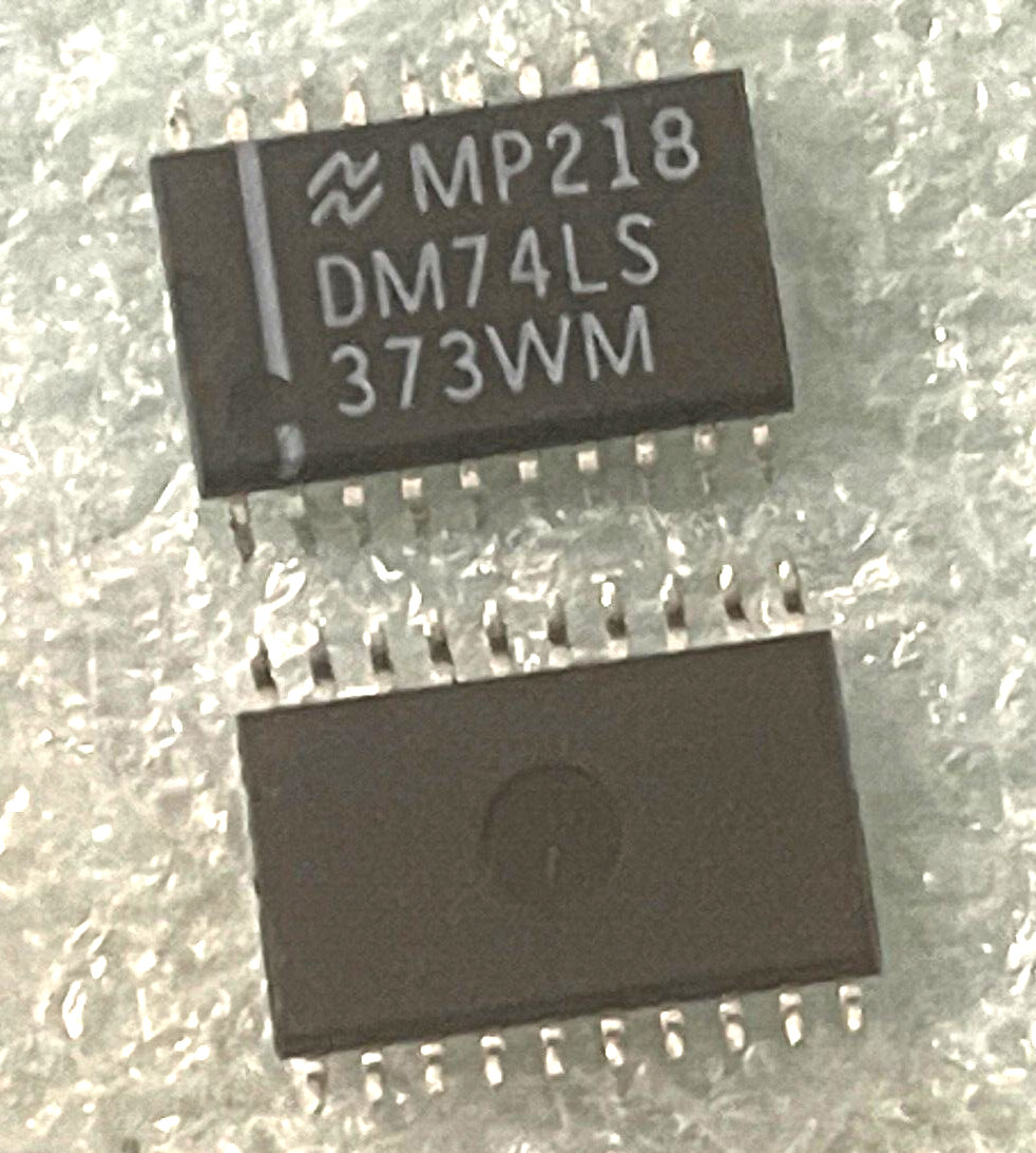 20 NEW NATIONAL DM74LS373WM IC LATCH SINGLE,8-BIT LS-TTL SOP 20PIN RM2-IC1-2