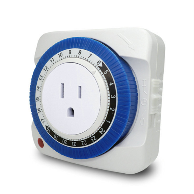 EU US Plug Programmable 24H Timer Switch Countdown Switch Socket Auto Power Off