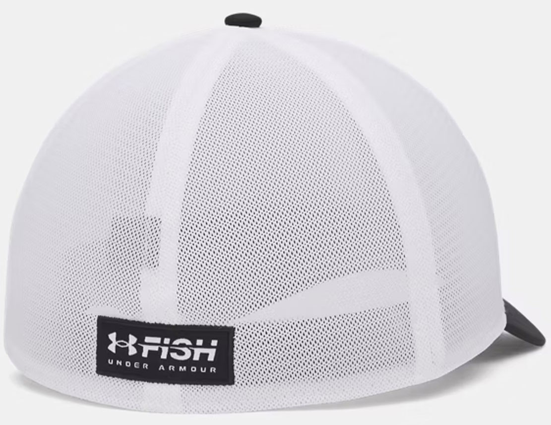 Under Armour Fish Low Men’s Stretch Fit Hat – Structured Performance Cap, Bl