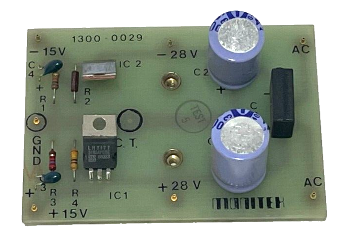 USED Monitek 1300-0029 REV. E Circuit Board