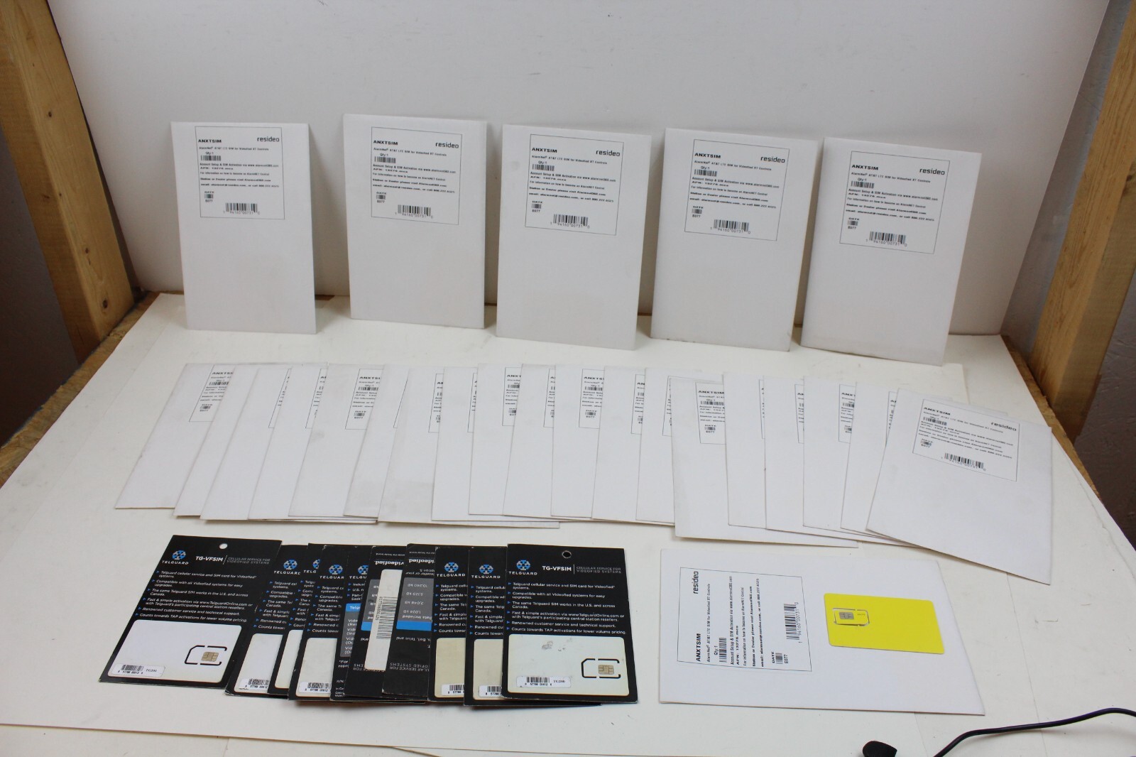 Lot Telguard TG-VFSIM SIM card TG200 Resideo Alarmnet AT&T lte XT videofied