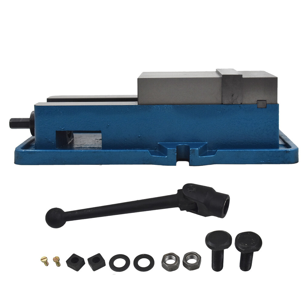 6" Lockdown CNC Milling Machine Vise .002“Precision