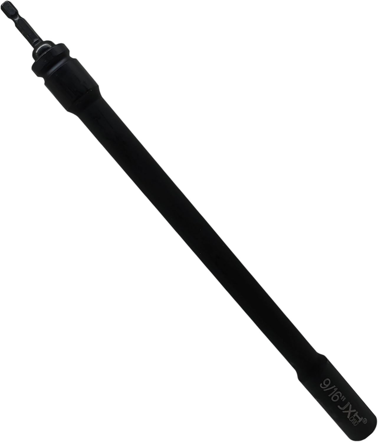 9/16" Hollow Socket, 12" Length, 1/2" Drive or 1/4" Hex Shank, 6-Point, Cr-Mo