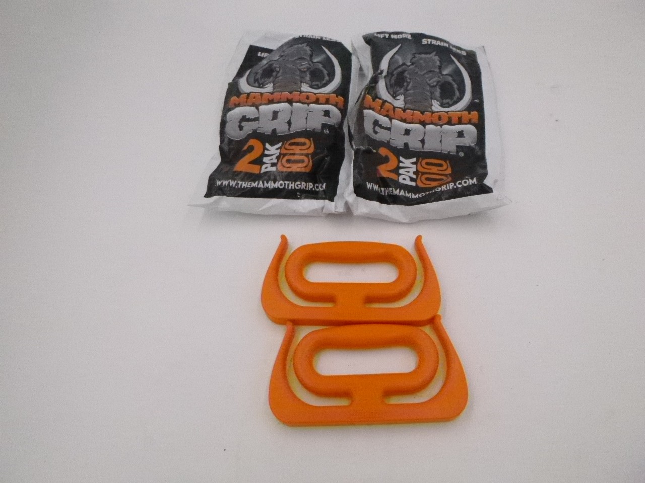 4 Pack Mammoth Grip Grocery Bag Carrier Handle Holders 100Lbs per Grip