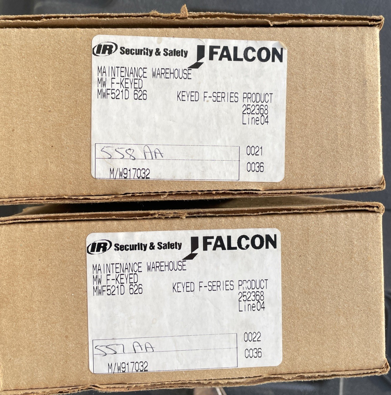 2 Falcon MWF521D 626 Office Security Keyed Lock Lever Bb10