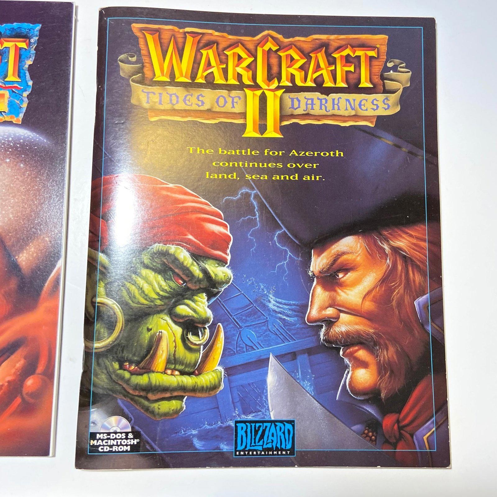 Warcraft And Advanced Dungeons & Dragons PC Game - MANUALS ONLY