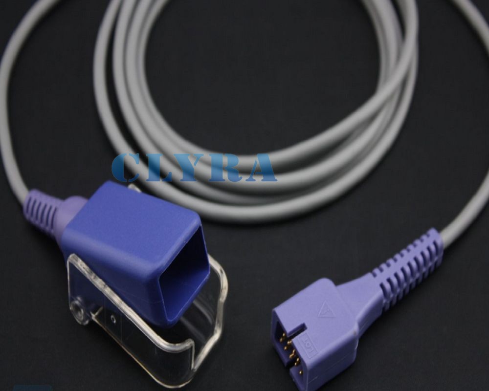 10pcs Nellcor SpO2 cable Compatible DEC-8/EC-8/DEC-4/EC-4 2.2M P0219