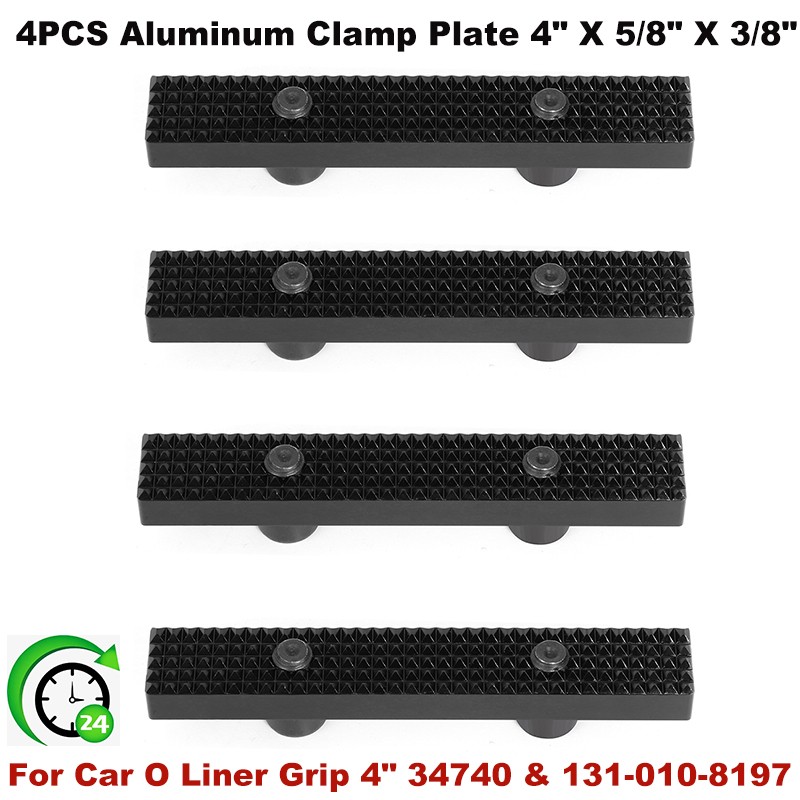 For Car O Liner Frame Machine Anchoring Clamp Plate Grip 4" 131-010-8197- 4PCS
