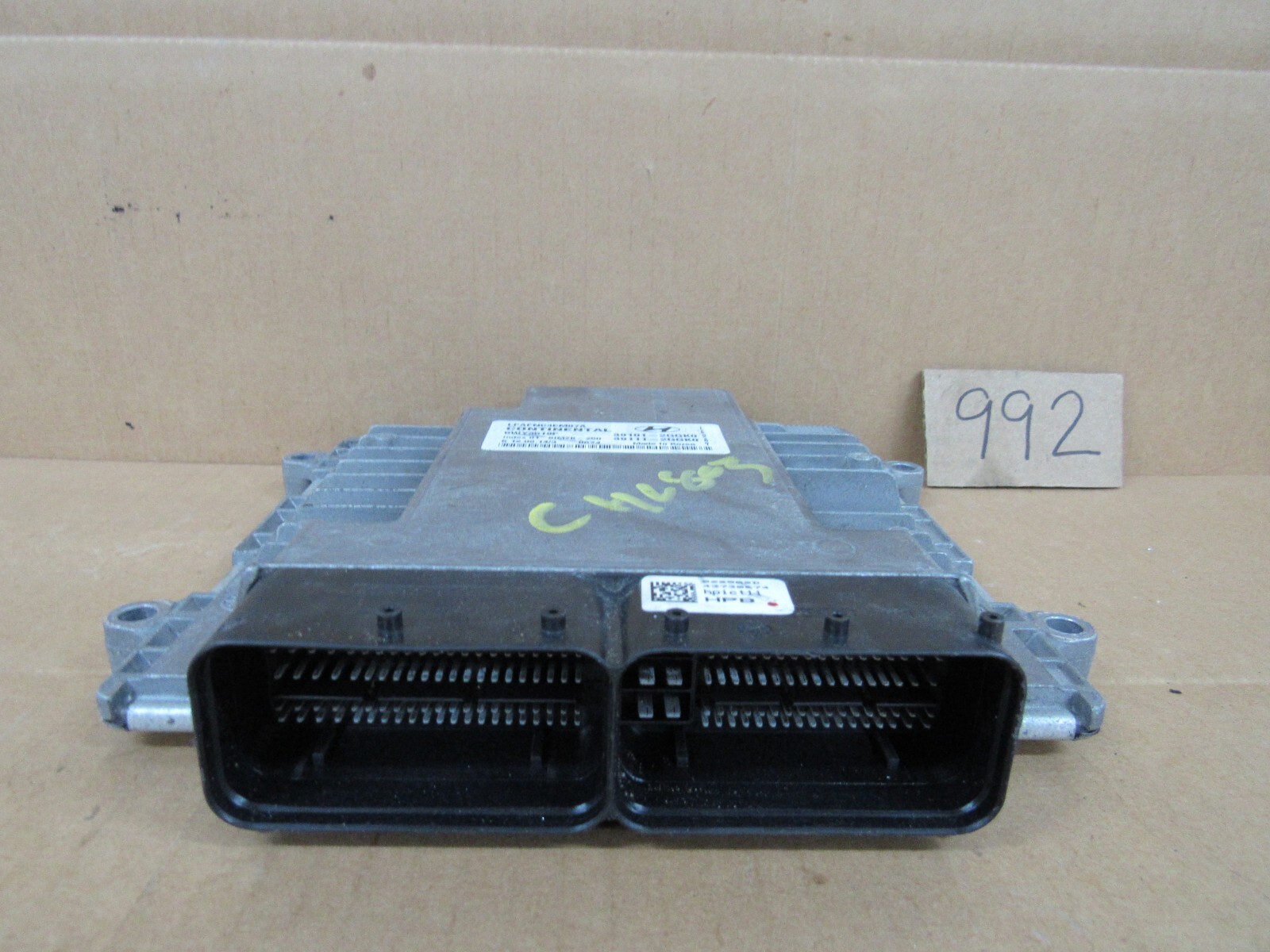 2015 Hyundai Sonata 2.4 Engine Computer Control Module ECU EBX 391012GGK0 OEM